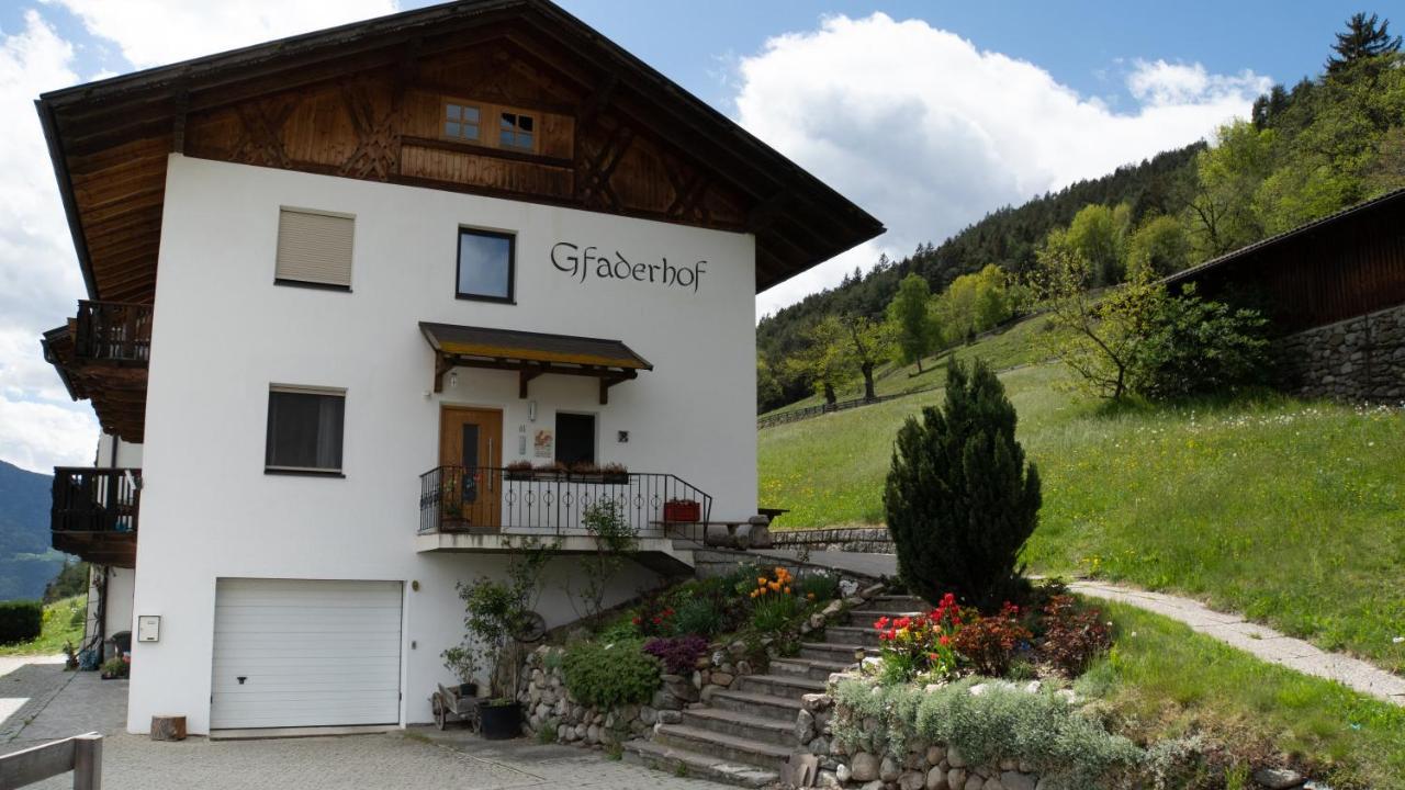 Agriturismo Gfaderhof Брессаноне Экстерьер фото