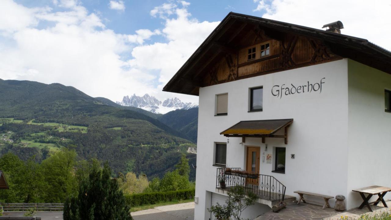 Agriturismo Gfaderhof Брессаноне Экстерьер фото