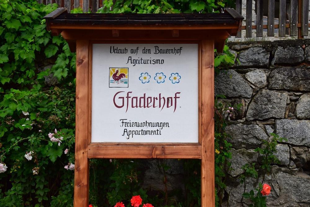 Agriturismo Gfaderhof Брессаноне Экстерьер фото
